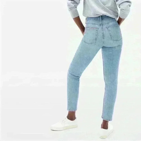 Everlane The Original Cheeky Jean in Sky Blue Wash New Womens Denim Pants - Picture 2 of 9